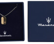 MASERATI - Pendentif sur chaîne en acier