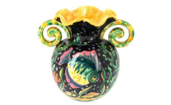 Gabriel FOURMAINTRAUX à DESVRES - Vase d