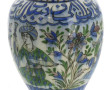 ORIENT - Vase iranien en céramique à déc