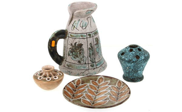 MASSIER à VALLAURIS - Grand pichet en cé