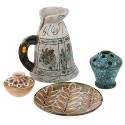 MASSIER à VALLAURIS - Grand pichet en cé