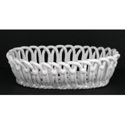 Corbeille à fruits en céramique émaillée