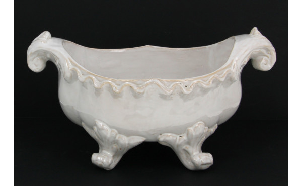 TESSIER à MALICORNE - Jardinière en faïe