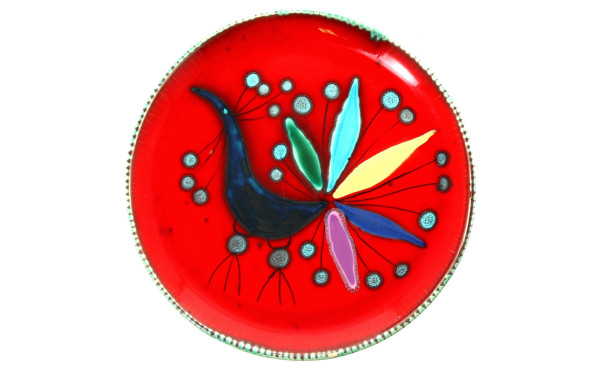 Charles-René NEVEU à VALLAURIS - Plat ro