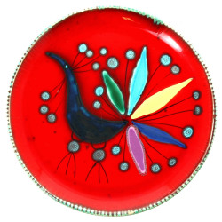 Charles-René NEVEU à VALLAURIS - Plat ro