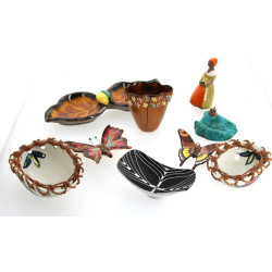 Lot de petites faïences diverses années 