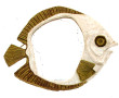 Miroir en céramique en forme de poisson,