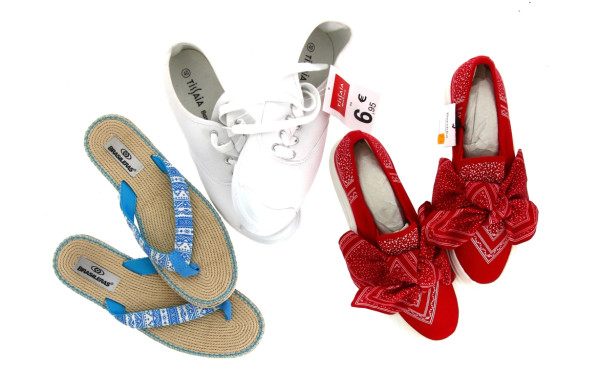 Lot de 3 paires de chaussures femme : 1)