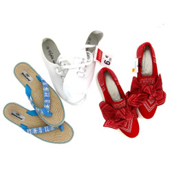 Lot de 3 paires de chaussures femme : 1)