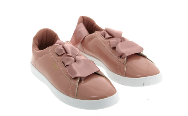 LPB - Paire de baskets femme rose poudré