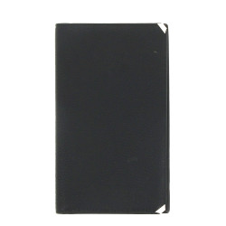 LE TANNEUR - Porte-cartes en cuir noir g