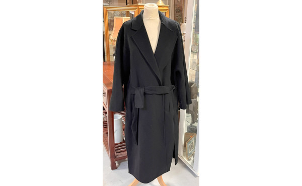 MASSIMO DUTTI - Manteau femme ceinturé n