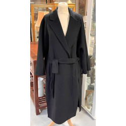 MASSIMO DUTTI - Manteau femme ceinturé n