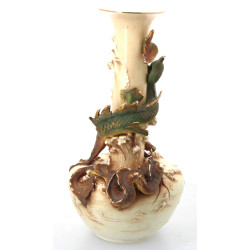 ROYAL DUX (non marqué) - Paire de vases 