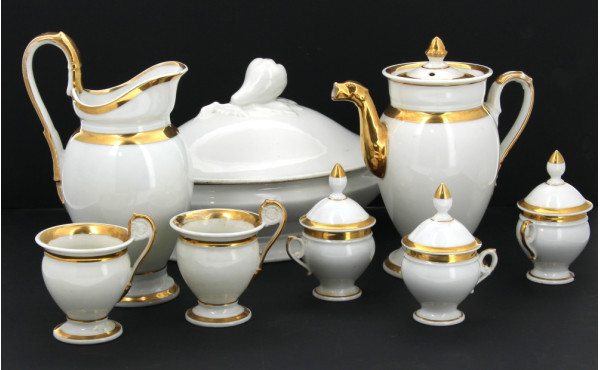 Porcelaine de PARIS Xxème - Service à ca