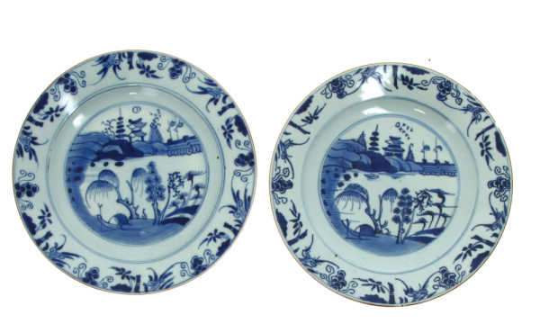 CHINE Compagnie des Indes XVIIIème - Pai