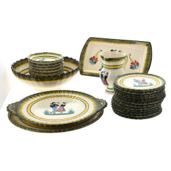 HENRIOT QUIMPER (marque au tampon) - Ser