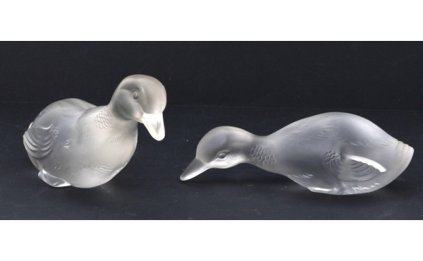 BACCARAT "Au vase Etrusque" - Paire de c