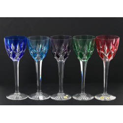 Cristallerie de LORRAINE - 5 verres en c