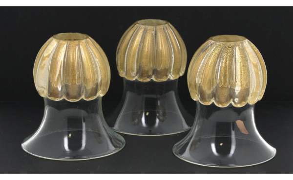 MURANO - Applique à trois bras de lumièr