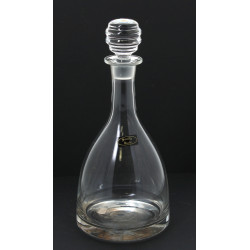 Carafe avec bouchon en verre soufflé bou