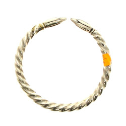 Bracelet de cheville en métal couleur ar