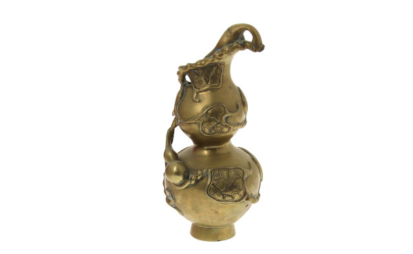CHINE ou INDOCHINE - Vase en bronze en f
