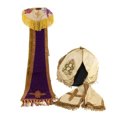 Etole violette + 3 couvre-ciboires (qqs 