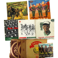 Lot de disques de marches militaires don