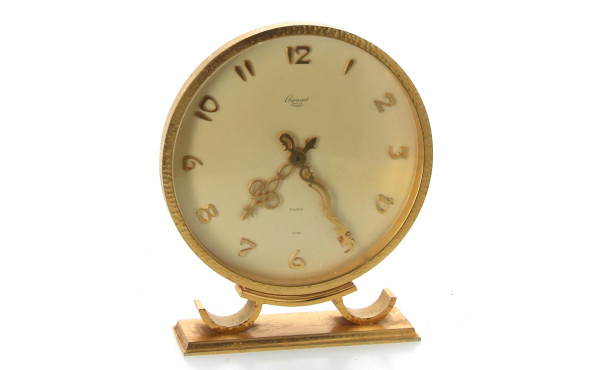 ROSEMONT Genève - Pendule en bronze doré