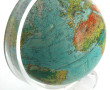 Globe terrestre vintage à base en plexig