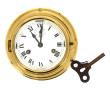 Pendule de marine avec sa clé, à réviser