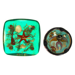 Dessous de plat en plexiglass à décor in