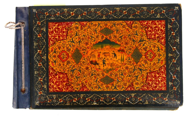 IRAN - Album photo, vide, à plats à déco