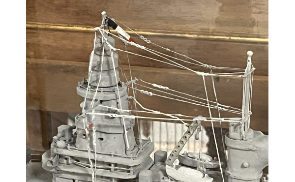 Maquette du navire de guerre LE RICHELIE