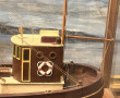 Maquette de bateau de pêche "Crevettier"