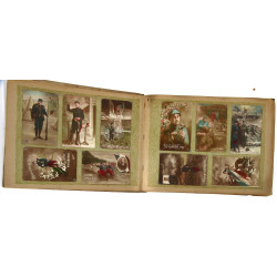 Album d'environ 500 cartes postales dive