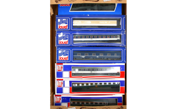 JOUEF Ho - 7 voitures voyageurs en BO di