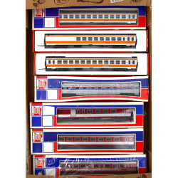 JOUEF Ho - 7 voitures voyageurs en BO di