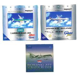 AVIATION - 3 modèles réduits d'avions d