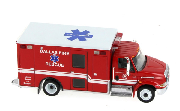 Ambulance des pompiers américains Dallas