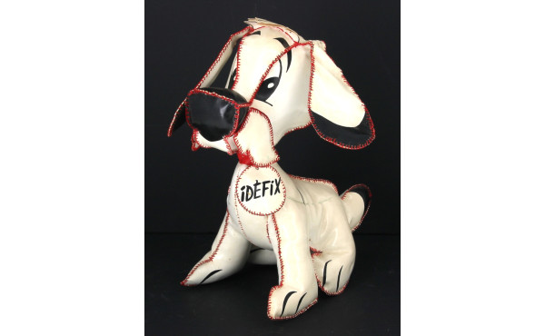 IDEFIX - Jouet chien vintage en matière 