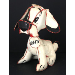 IDEFIX - Jouet chien vintage en matière 