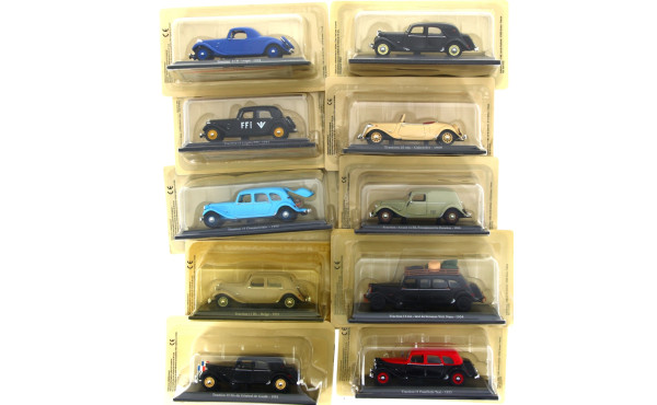 TRACTIONS CITROEN - 10 modèles différent