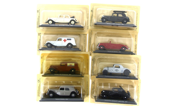 TRACTIONS CITROEN - 8 modèles différents