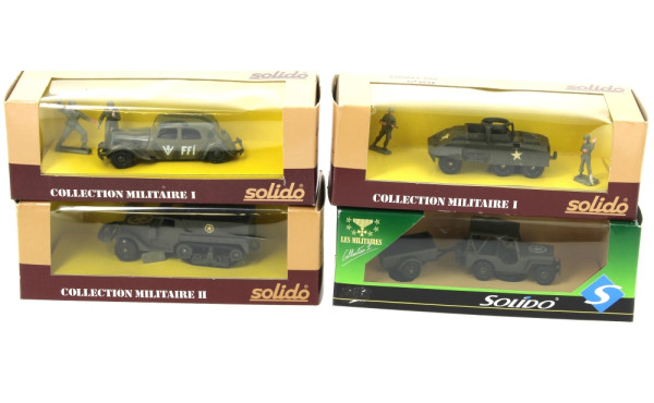 SOLIDO collection militaire - 4 véhicule