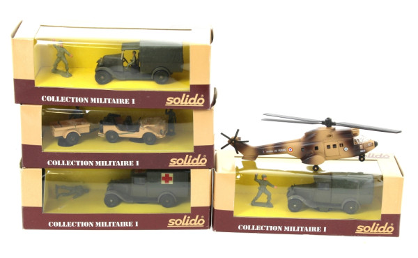 SOLIDO collection militaire - 5 véhicule