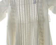 Robe de baptême brodée, fin XIXème, débu