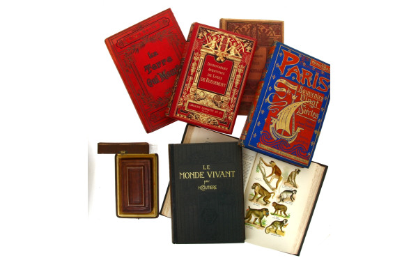 4 livres de prix fin XIXème, début Xxème