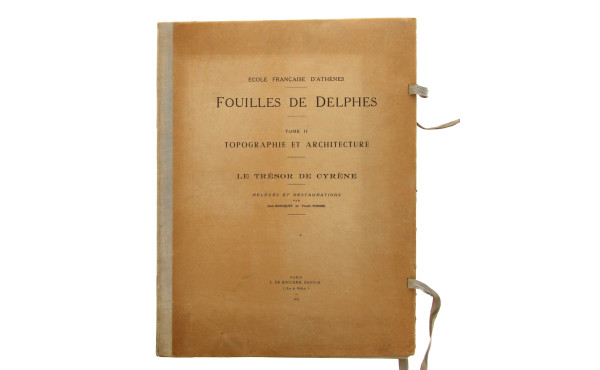 Ecole française d'Athènes "Fouilles de D